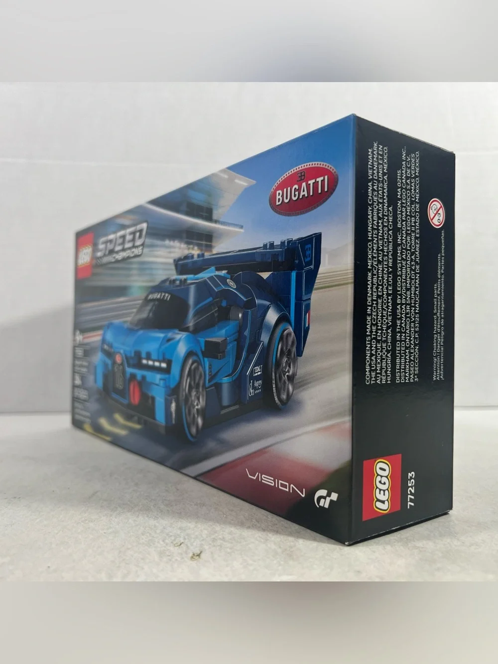 Lego Speed Champions Bugatti Vision Grand Turismo 77253, 284 Pieces!